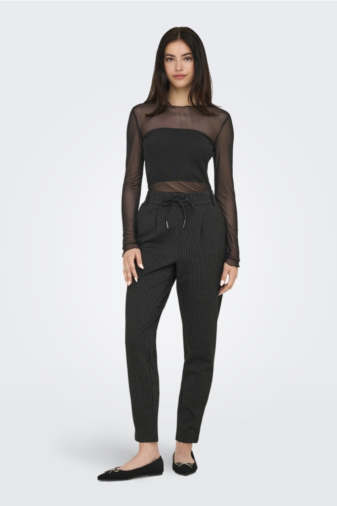 JDYELSA NEW L/S O NECK TOP JRS NOOS 15356004 Black